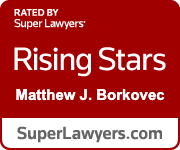 Rated By Super Lawyers | Matthew J. Borkovec | SuperLawyers.com